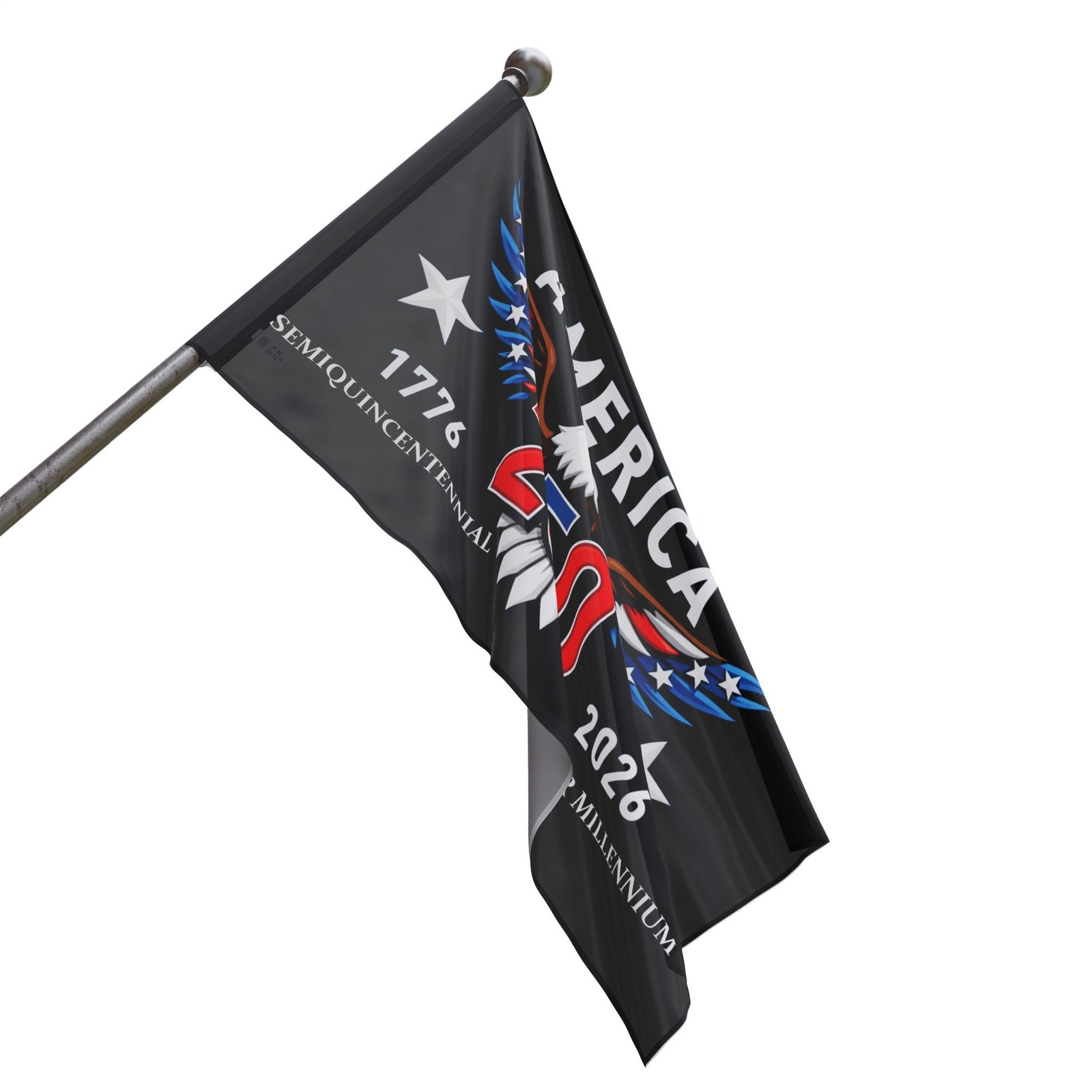 America Semiquincentennial Flag, Quarter Millennium 1776-2026 Banner, Patriotic Outdoor Garden Flag, USA 250th Anniversary Décor - Image 5