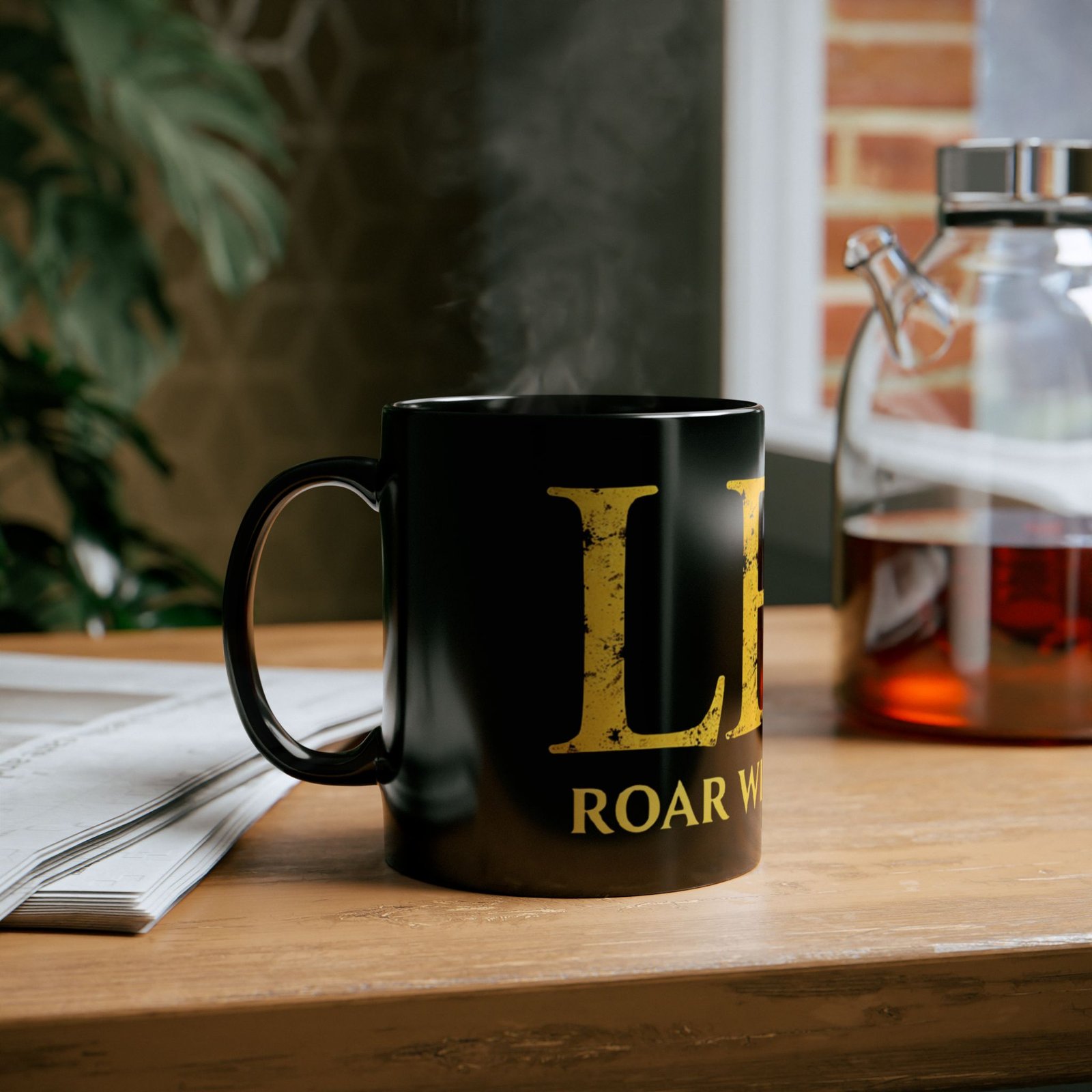 Lion Roar Mug - Perfect for Animal Lovers, Motivational Gift for Leo Birthdays, Home Decor, Office Coffee Cup, Unique Gift Idea - Image 8