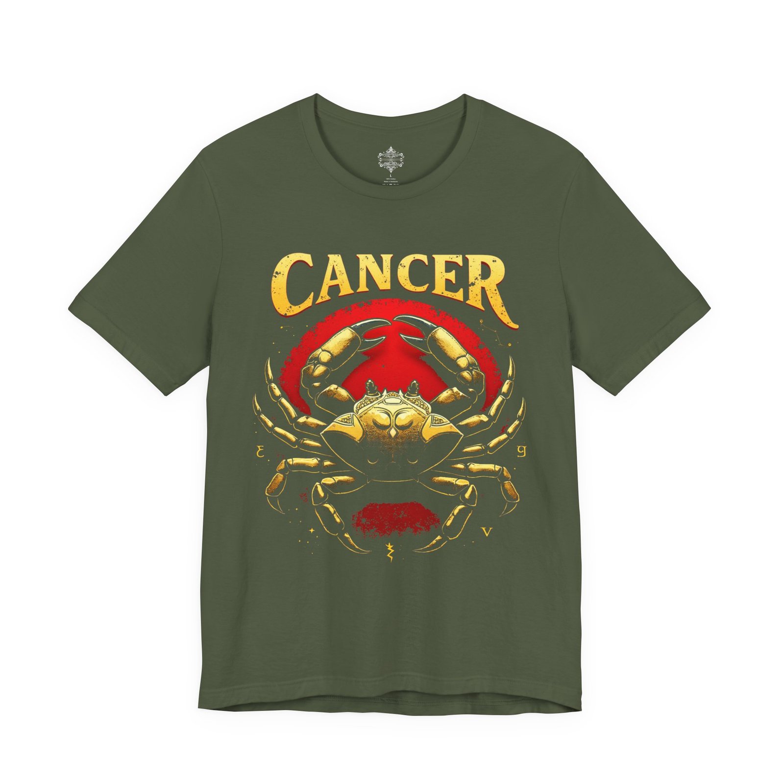 Cancer Zodiac Tee, Unisex Astrology Shirt, Personalized Gift for Cancers, Horoscope Apparel, Birthday Gift, Zodiac Sign Tee - Image 15