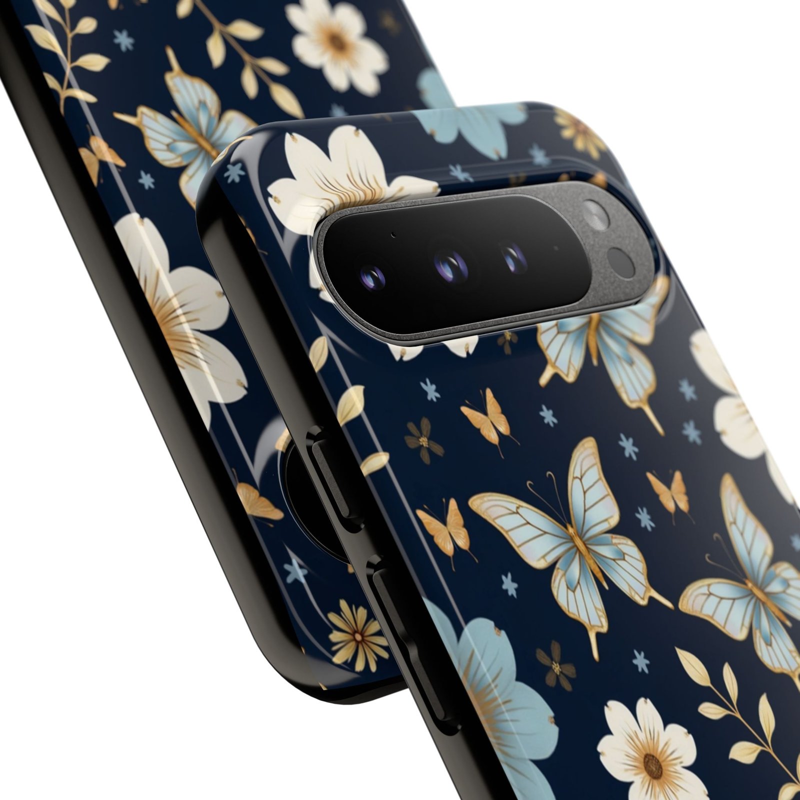 Google Pixel 9 Floral Butterfly Phone Case, Tough Cases, Cute Phone Accessories, Nature-Inspired Tech, Gift for Her, Birthday Present - Image 8