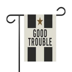 Garden Flag, Inspirational Yard Banner, Civil Rights Outdoor Decoration, Protest Activist Home Decor, Social Justice Garden Sign, Black