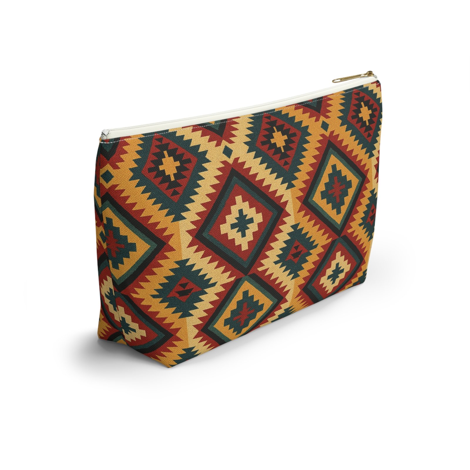 Southwestern Diamond Pattern Accessory Pouch - Image 8
