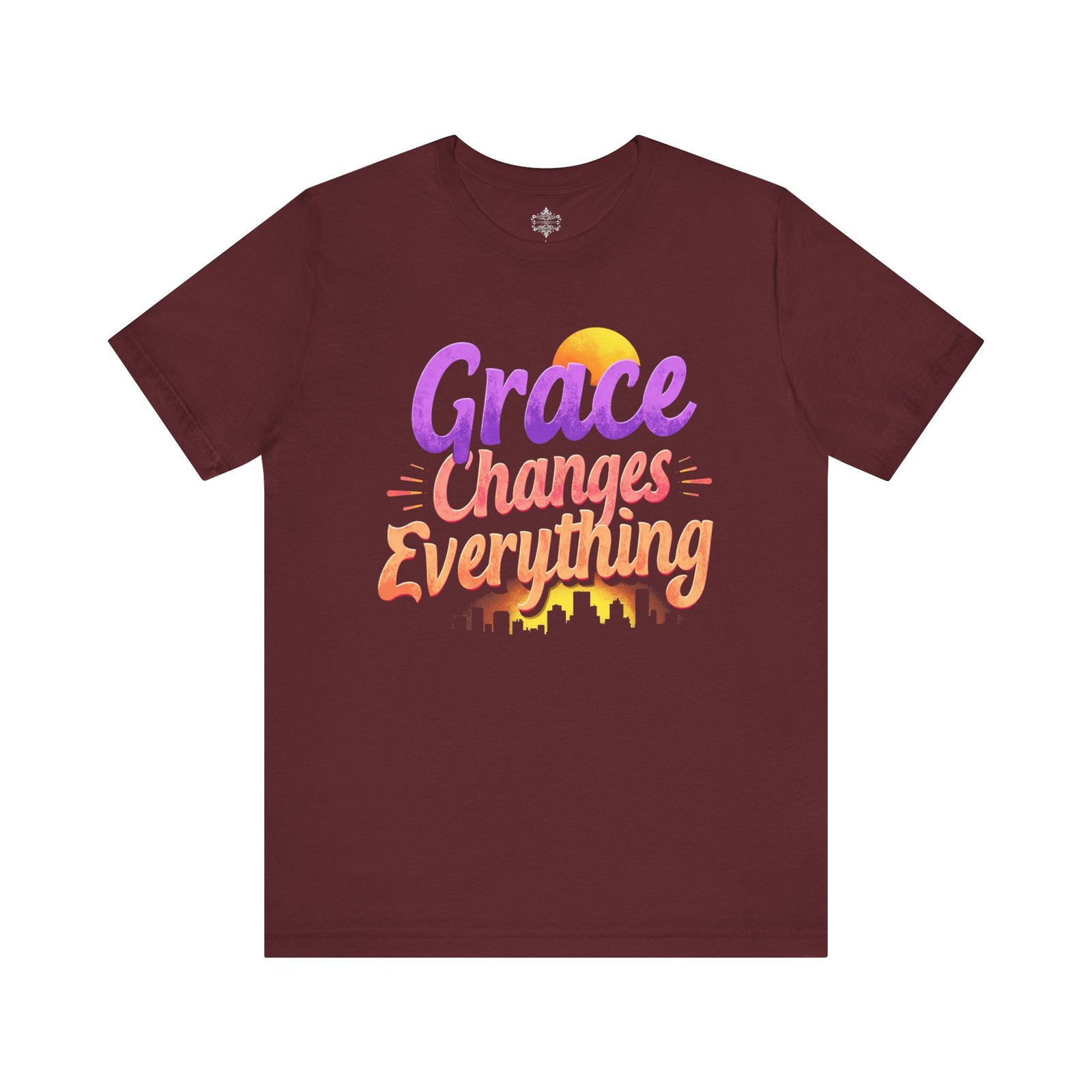 Grace Changes Everything Graphic Tee, Inspirational T-Shirt, Faith-Based Apparel, Perfect Gift for Friends, Spiritual Encouragement - Image 20