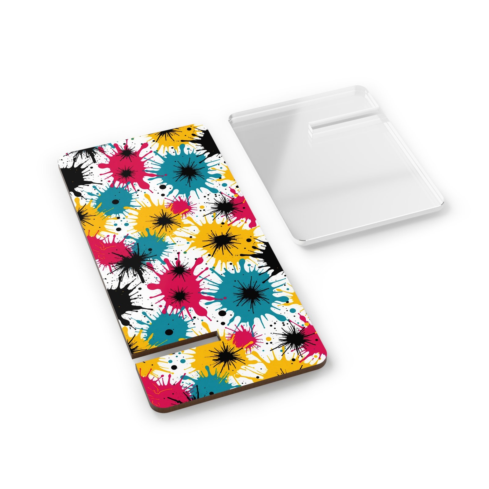 Vibrant Mobile Display Stand, Colorful Smartphone Dock, Desk Organizer, Tech Gift, Home Office Decor - Image 3