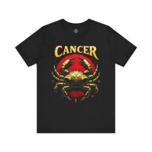 Cancer Zodiac Tee, Unisex Astrology Shirt, Personalized Gift for Cancers, Horoscope Apparel, Birthday Gift, Zodiac Sign Tee