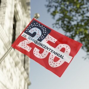 250 Semiquincentennial Flag USA 1776-2026 Patriotic Banner, America 250th Anniversary Garden Flag, Outdoor Yard Decoration