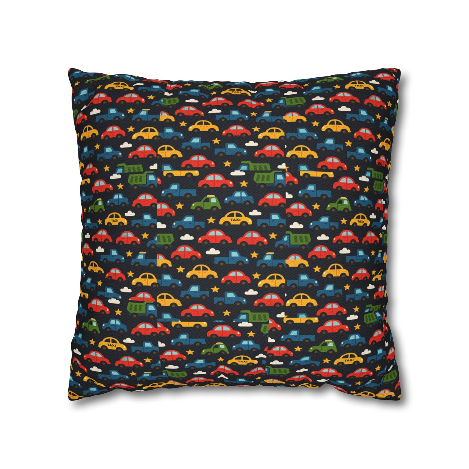 Colorful Cars Pattern | kids car pattern, black background, playful nursery decor - Image 13