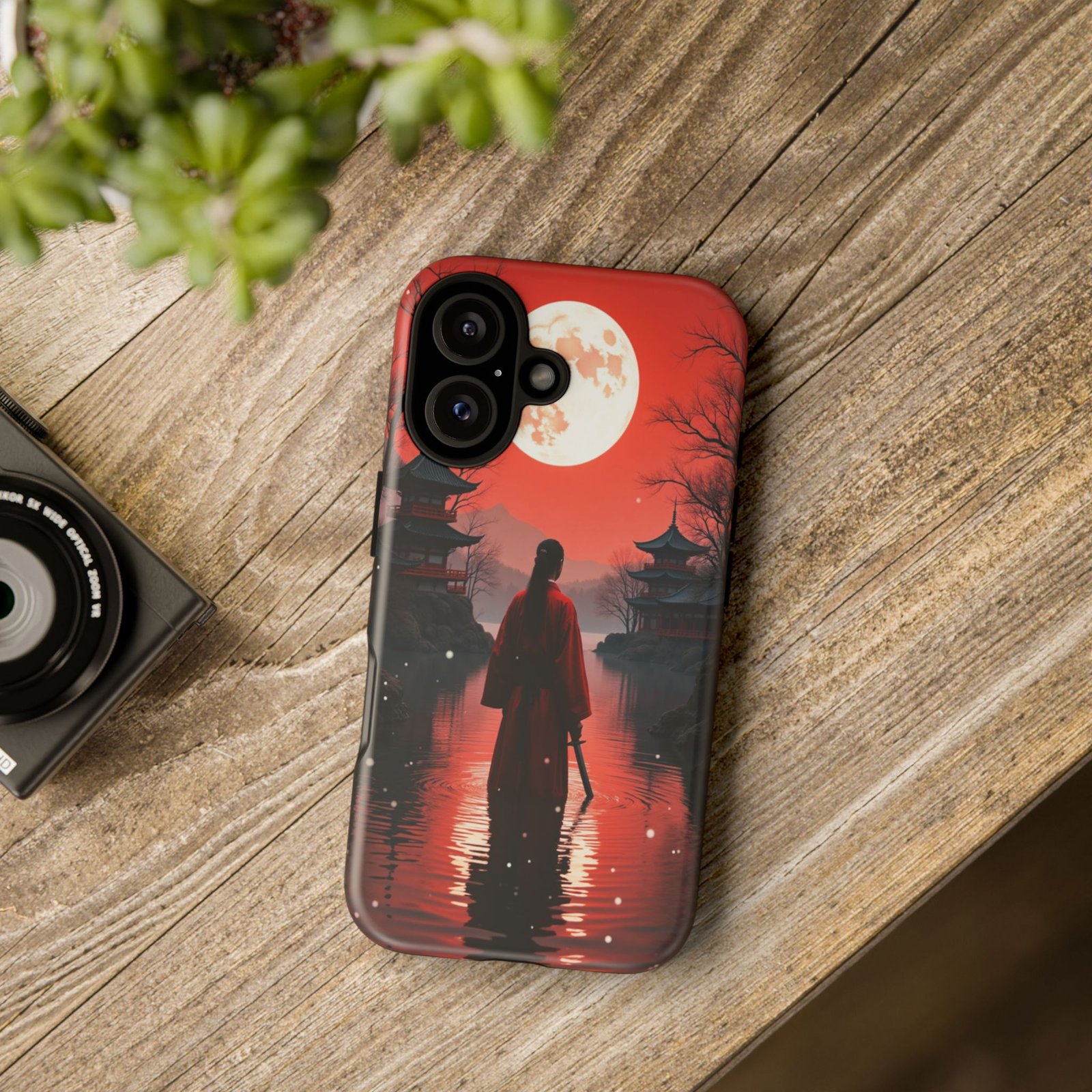 iPhone 16 Samurai Phone Case, Tough Cases, Japanese Art Phone Accessories, Stylish Phone Protection, Holiday Gifts - Image 8