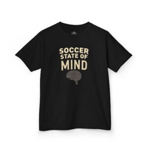 Soccer State of Mind Youth Tee, Soccer Shirt for Kids, Soccer Fan Gift, Sports Team Shirt, Soccer Player Gift, Soccer Lover Shirt