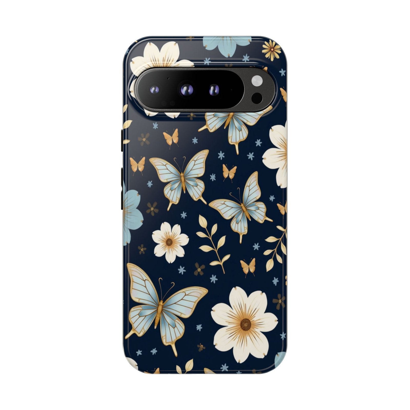 Google Pixel 9 Floral Butterfly Phone Case, Tough Cases, Cute Phone Accessories, Nature-Inspired Tech, Gift for Her, Birthday Present - Image 7