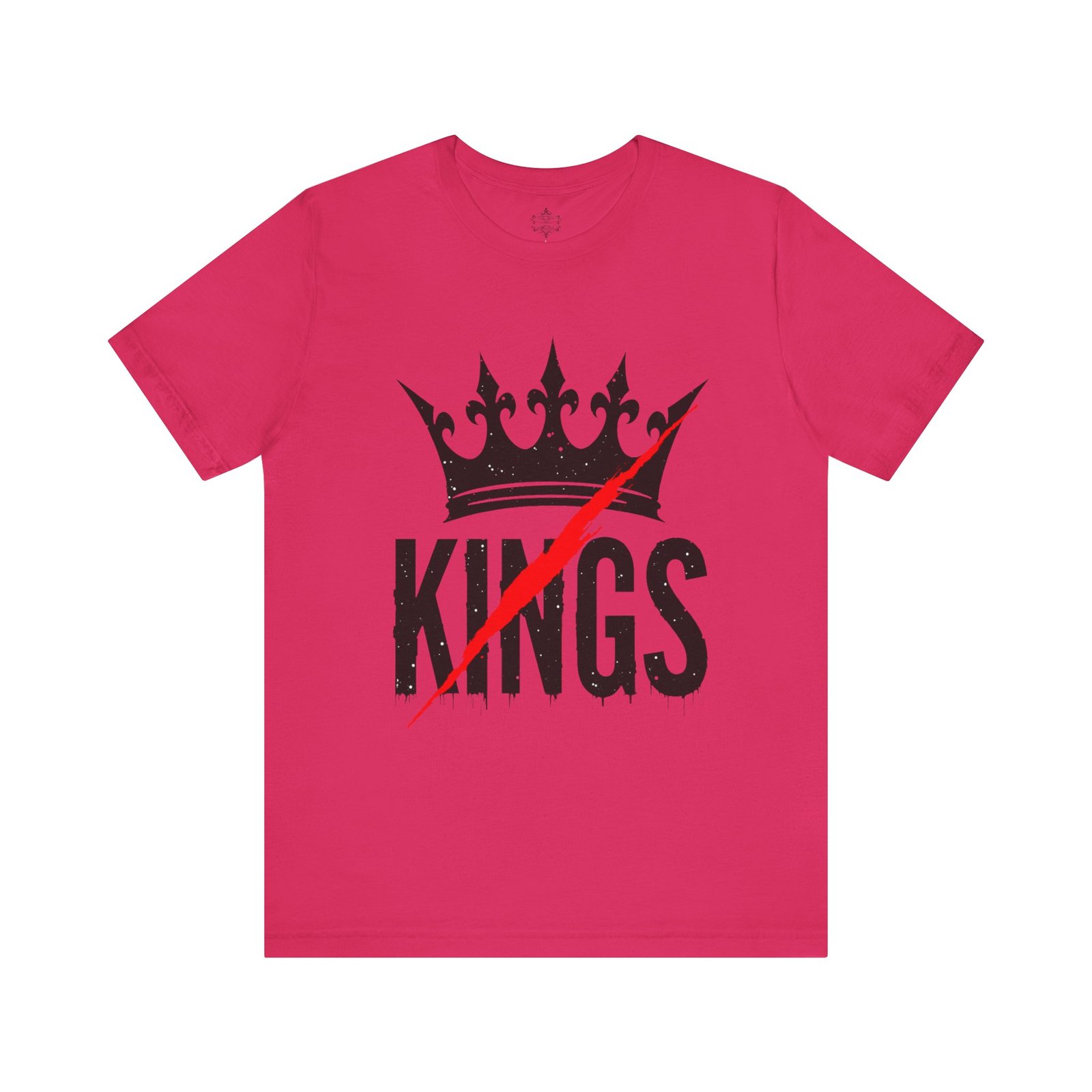 Unisex Crowned Kings Tee - Trendy Graphic T-Shirt for Casual Wear, Unique Gift, Birthday, Streetwear, Everyday Style - Image 49