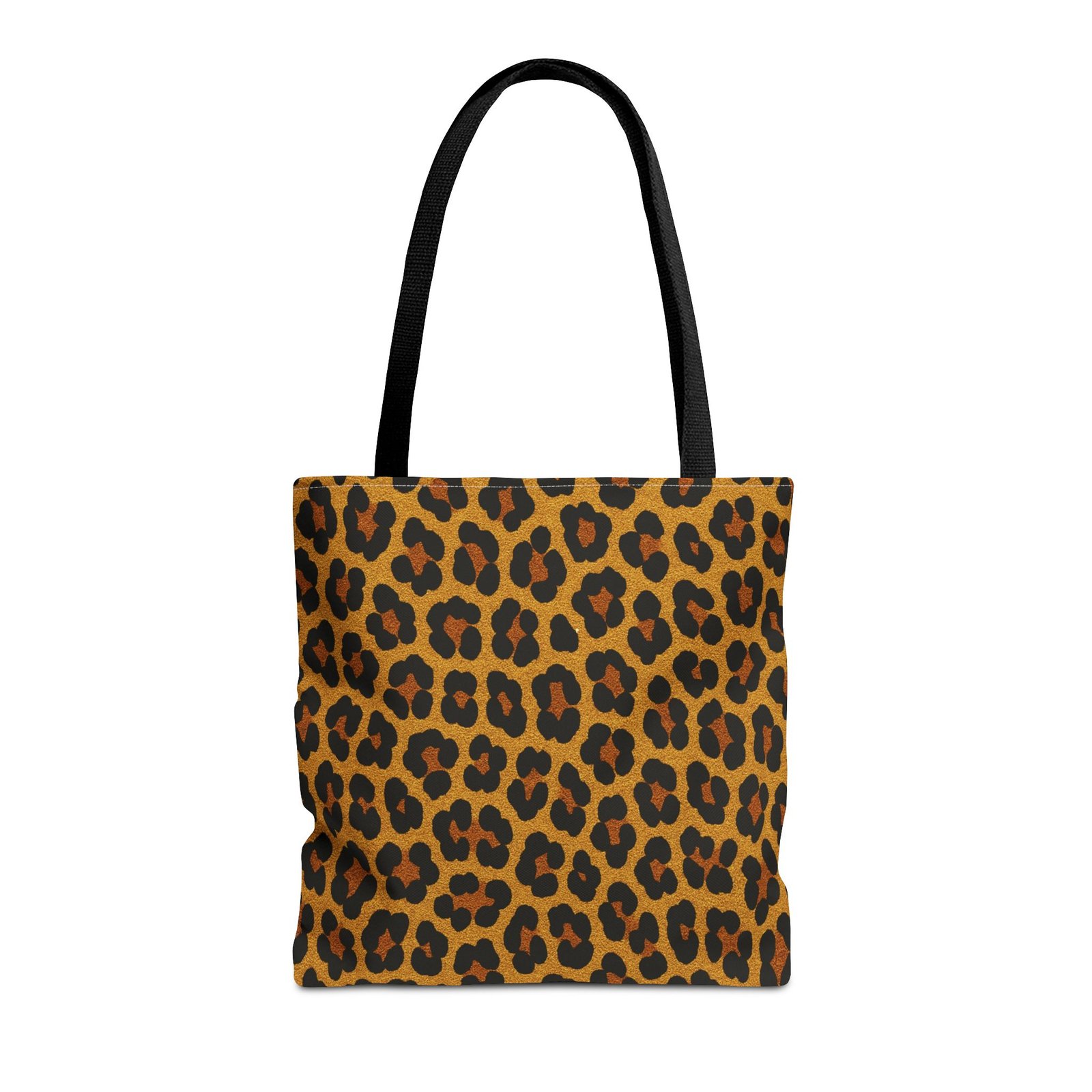 Leopard Print Tote Bag | All Over Print Animal Pattern, Reusable Shopping Bag - Image 5