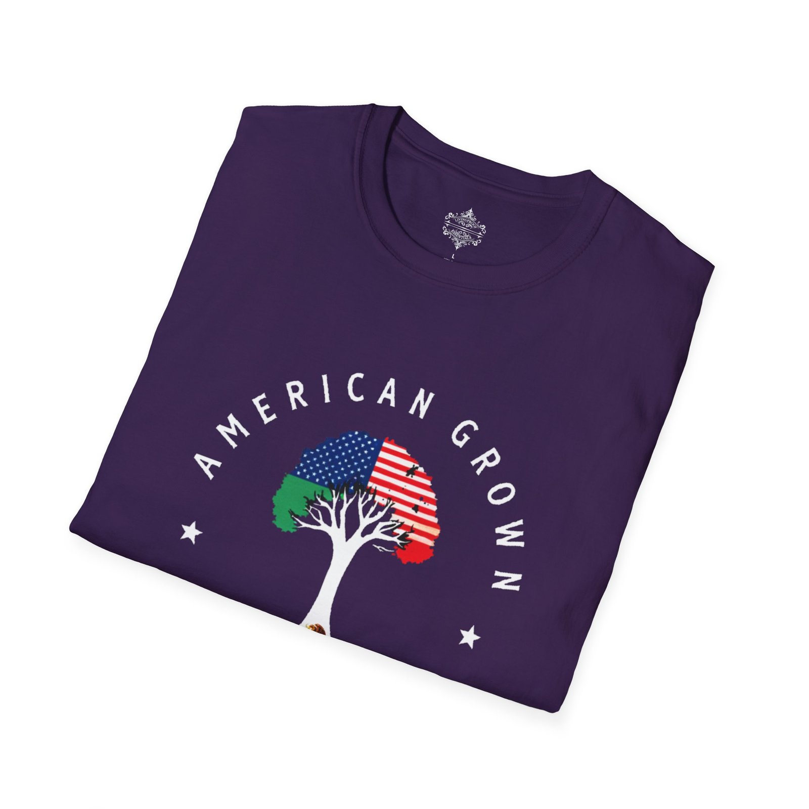 American Grown Mexican Roots Shirt, Unisex Softstyle Tee, Cultural Pride Apparel, Gift for Heritage Celebrations, USA Mexico Roots - Image 44