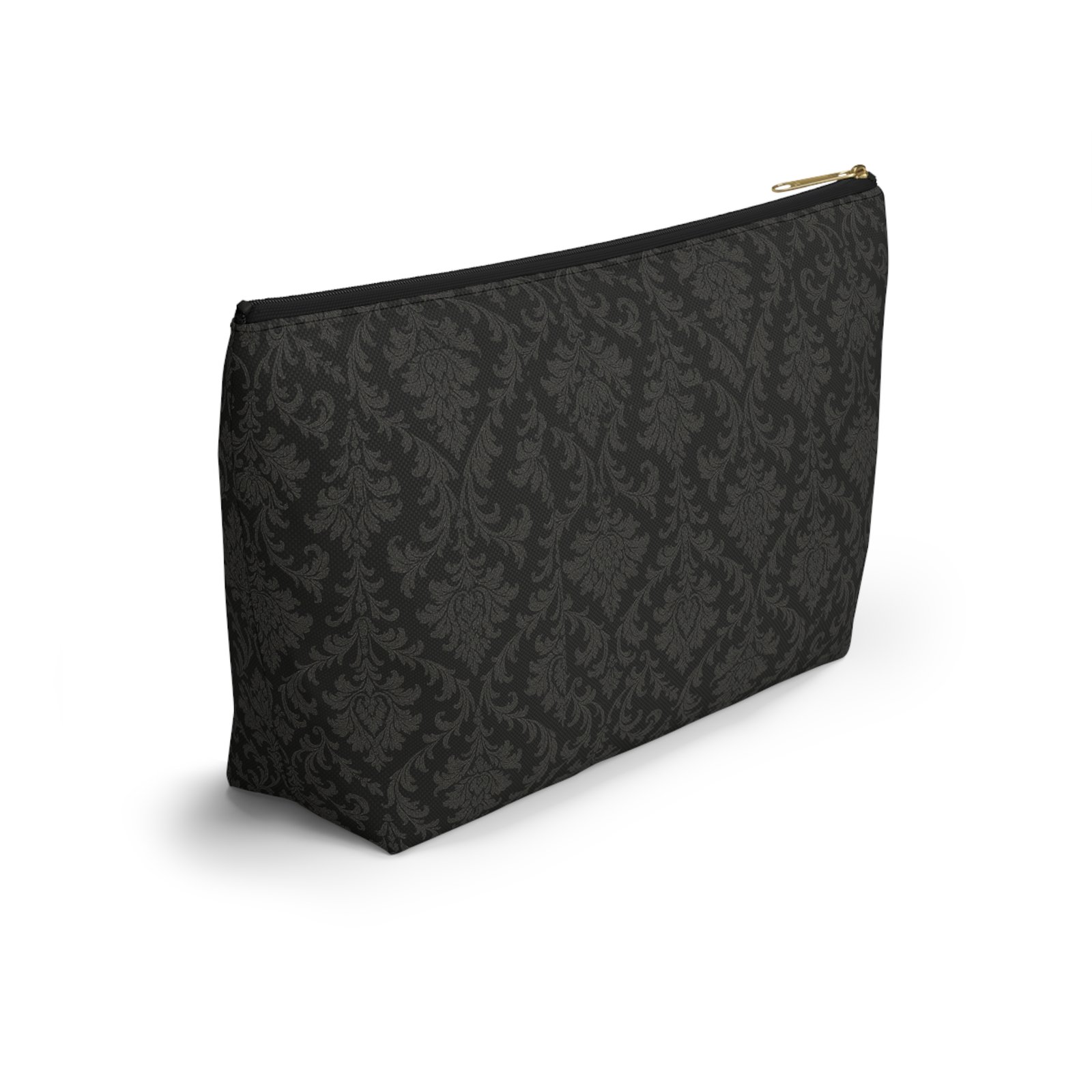 Black Damask Accessory Pouch - Image 4