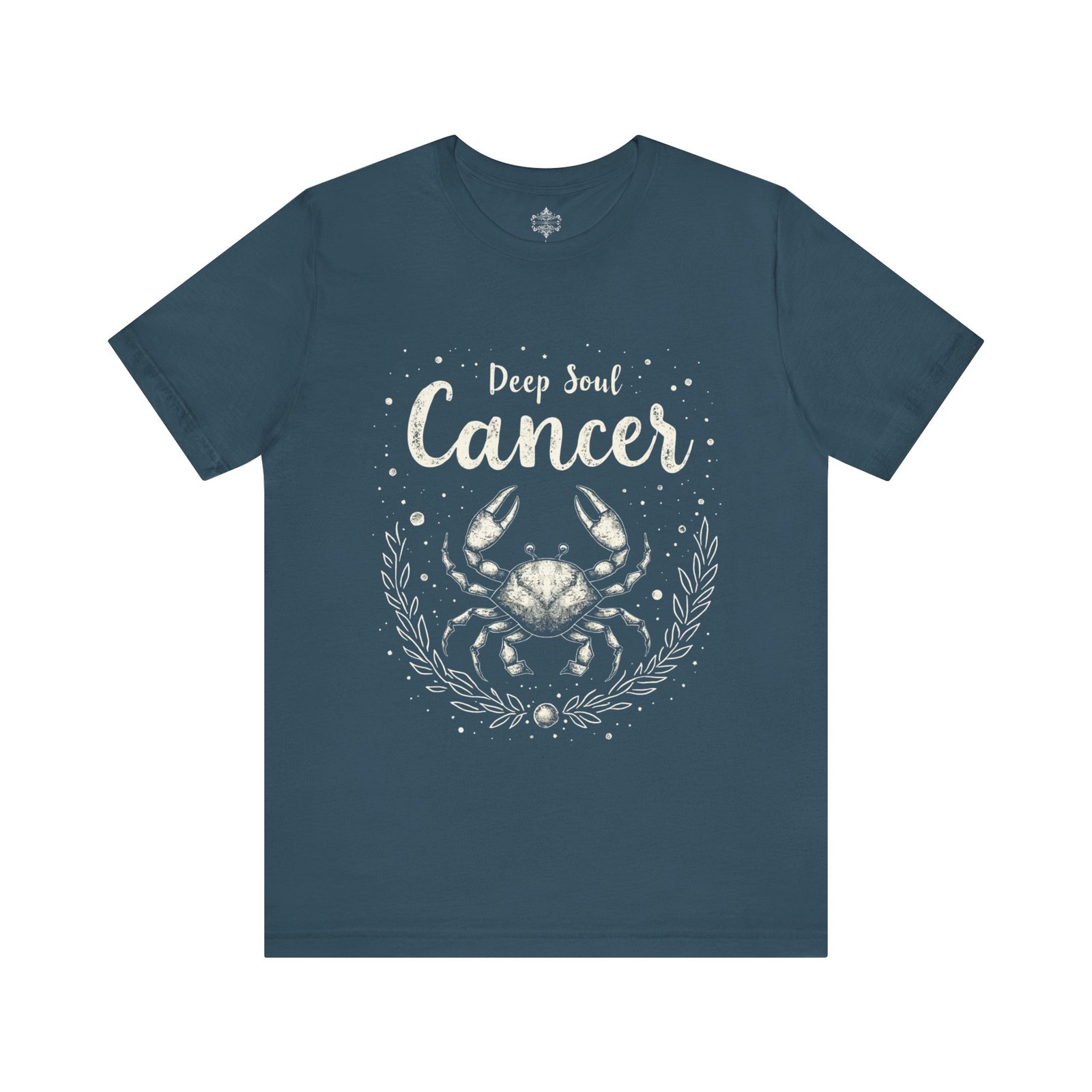 Cancer Zodiac Sign T-Shirt, Astrology Gift, Deep Soul Tee, Birthday Gift for Cancer, Crab Design Shirt, Unisex Short Sleeve Tee - Image 25