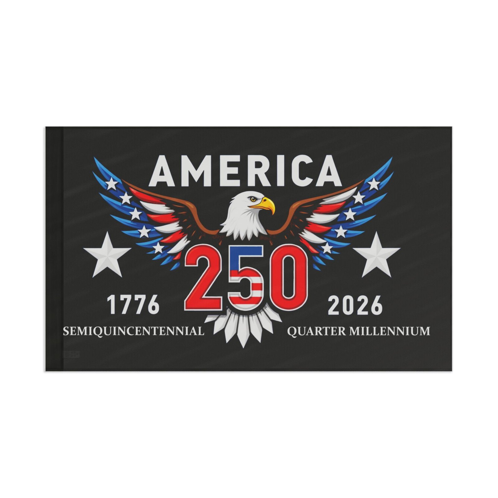 America Semiquincentennial Flag, Quarter Millennium 1776-2026 Banner, Patriotic Outdoor Garden Flag, USA 250th Anniversary Décor - Image 2