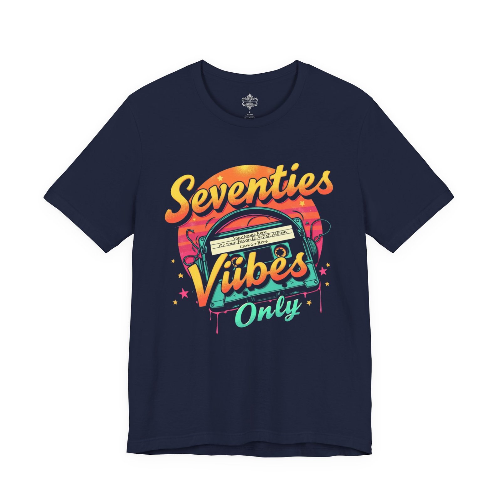 Seventies Vibes Only T-Shirt, Retro Tee, Vintage Short Sleeve, Music Lover Gift, Nostalgic Apparel, Groovy Style - Image 31