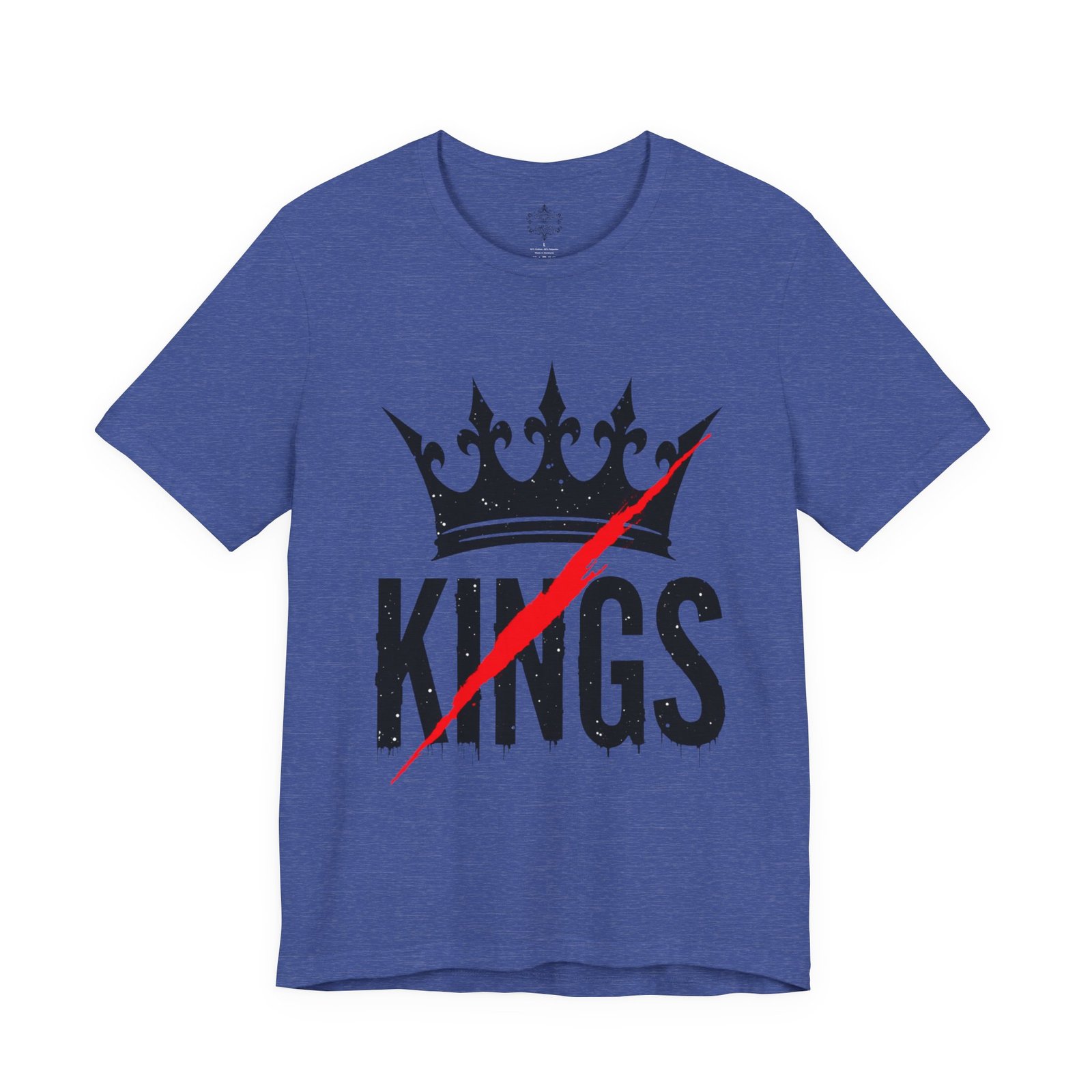 Unisex Crowned Kings Tee - Trendy Graphic T-Shirt for Casual Wear, Unique Gift, Birthday, Streetwear, Everyday Style - Image 39