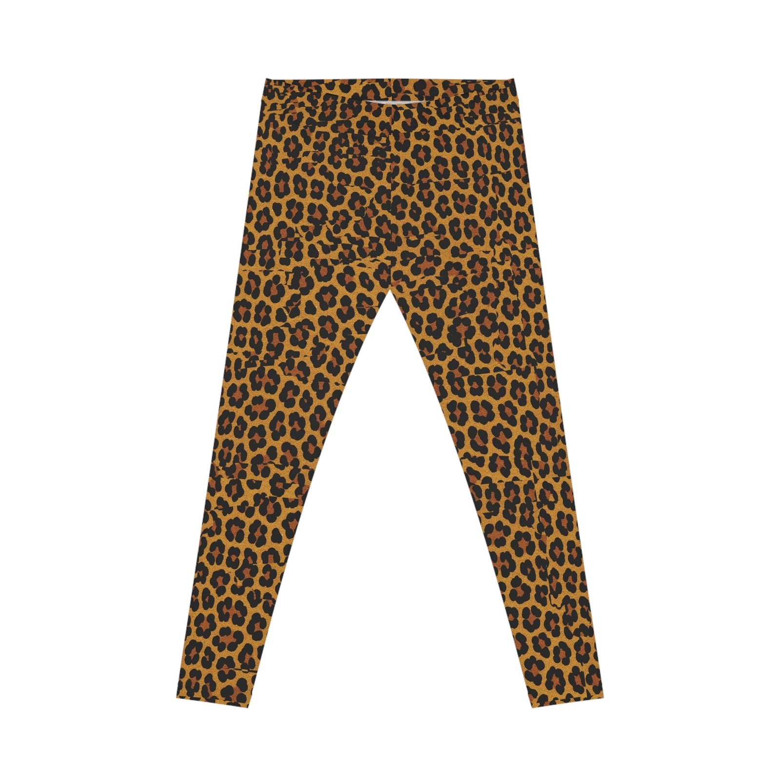 Cheetah Print Leggings | Animal Print Pattern Leggings - Image 2