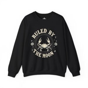 Cancer, Ruled By The Moon Sweatshirt , Soft Strength & Lunar Power