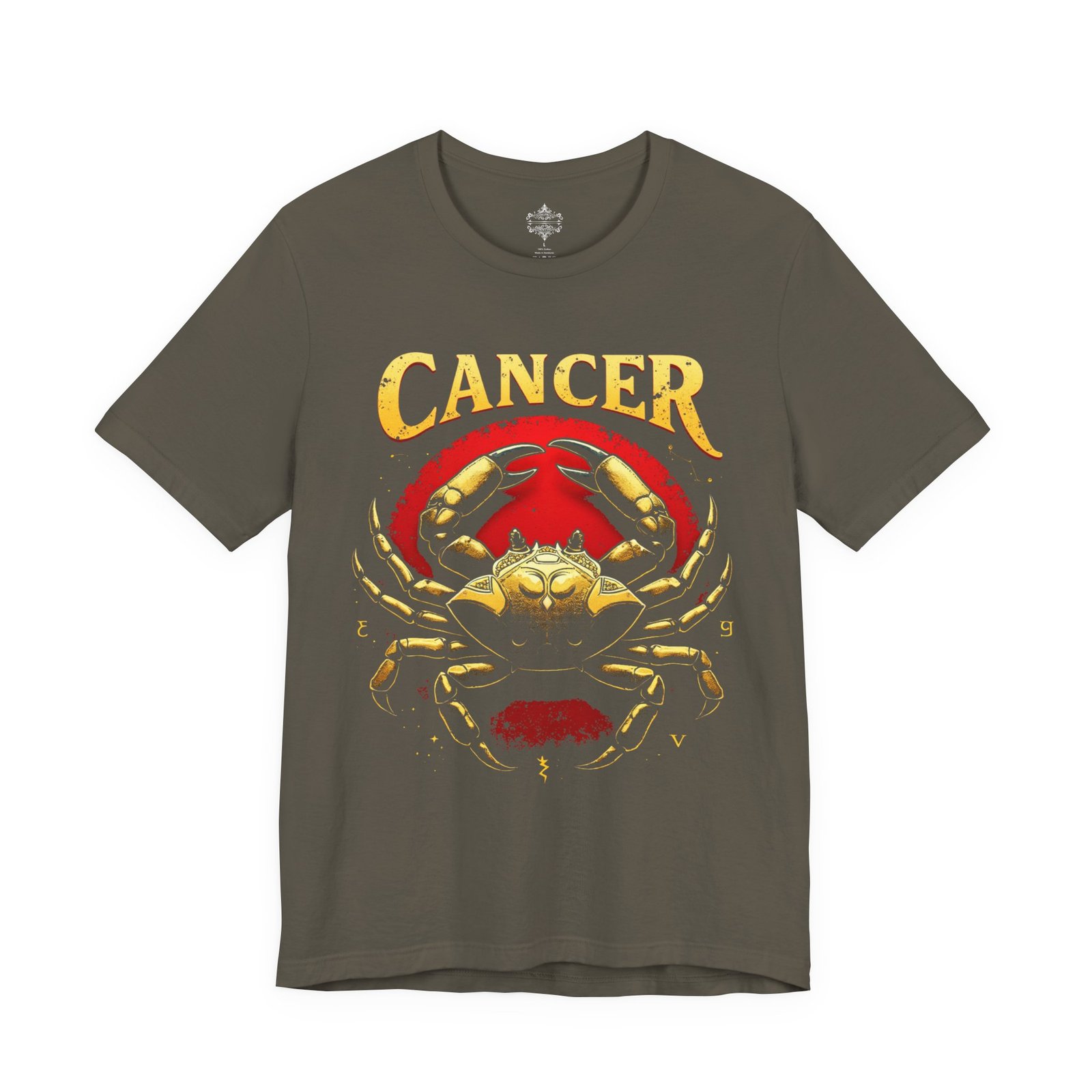 Cancer Zodiac Tee, Unisex Astrology Shirt, Personalized Gift for Cancers, Horoscope Apparel, Birthday Gift, Zodiac Sign Tee - Image 11