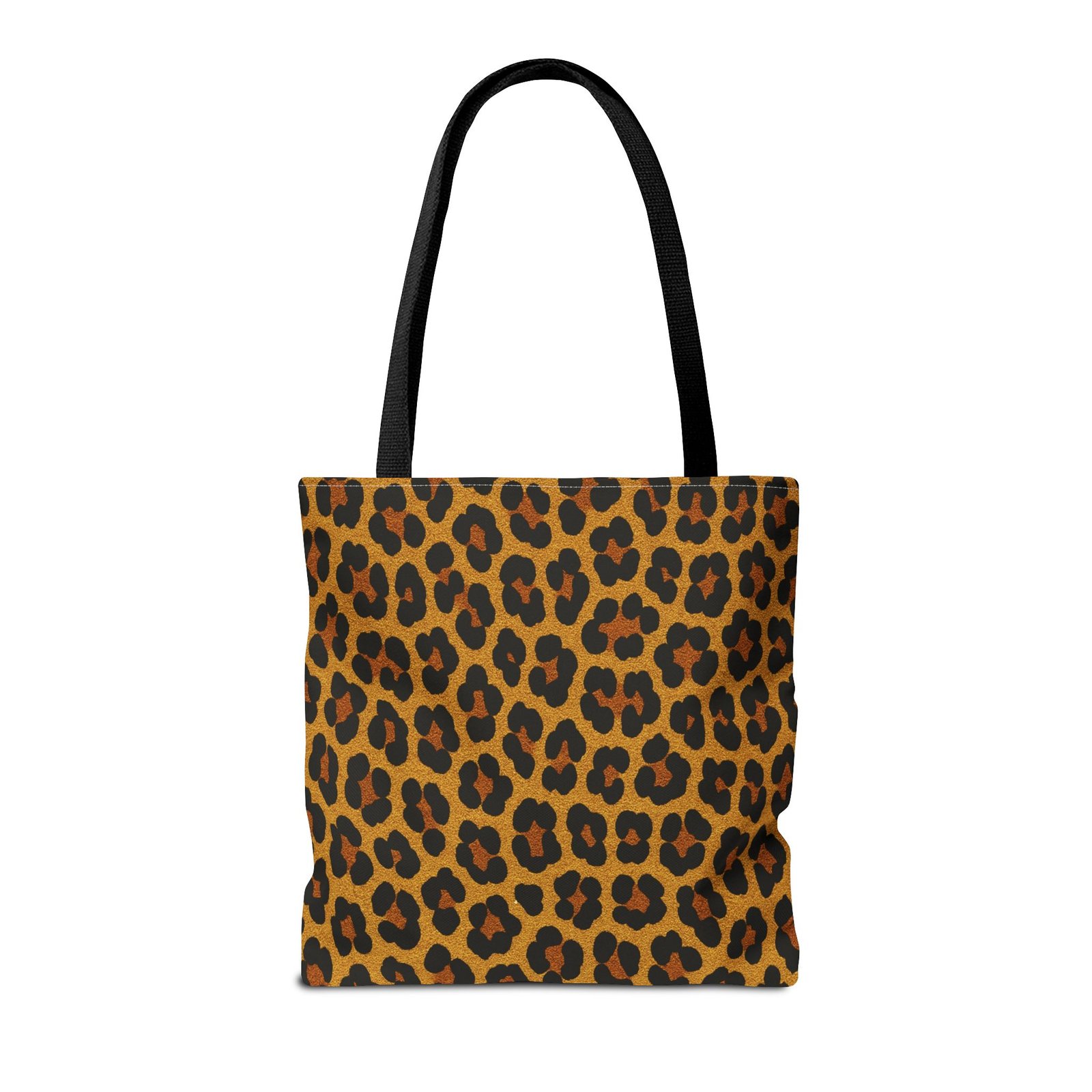 Leopard Print Tote Bag | All Over Print Animal Pattern, Reusable Shopping Bag - Image 6