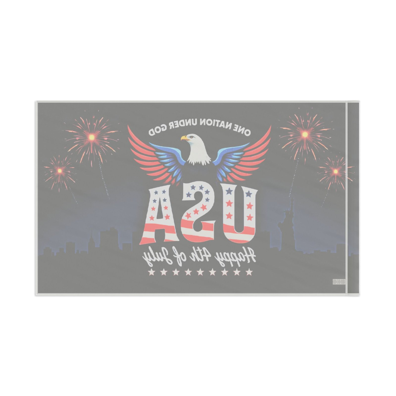 One Nation Under God, Happy 4th of July Flag - Image 10