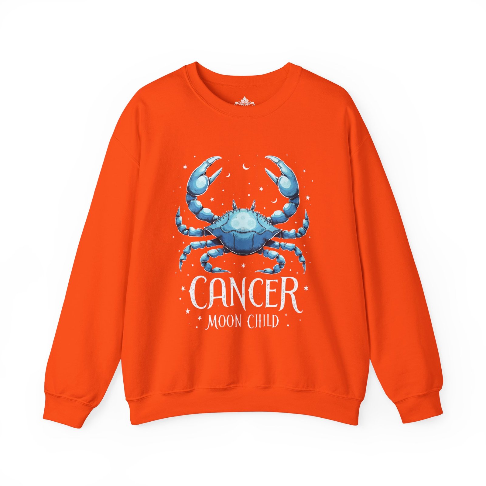 Cancer Moon Child Sweatshirt, Zodiac Sign Gift, Astrology Apparel, Horoscope Crewneck, Celestial Fashion, Holiday Gift - Image 5