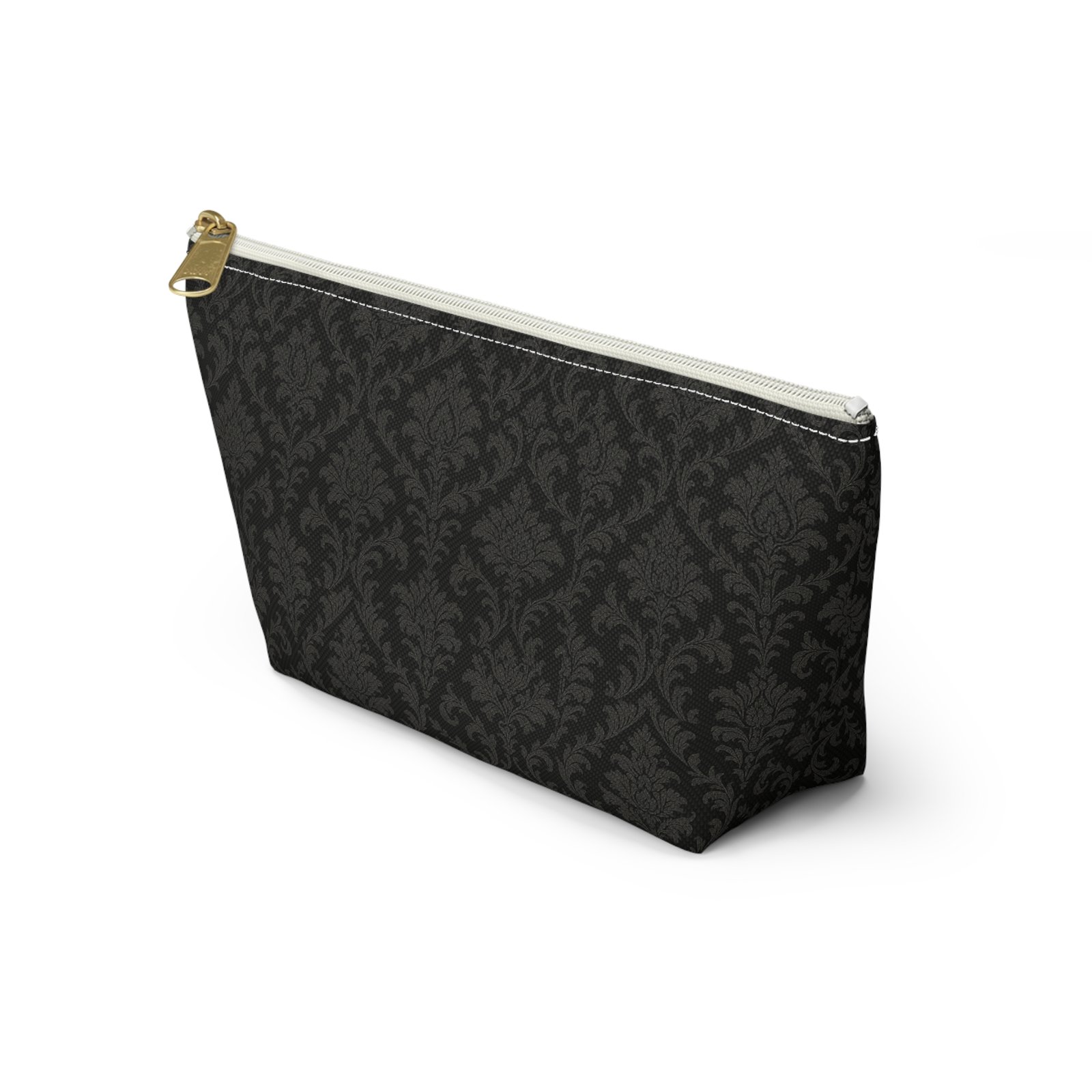 Black Damask Accessory Pouch - Image 15