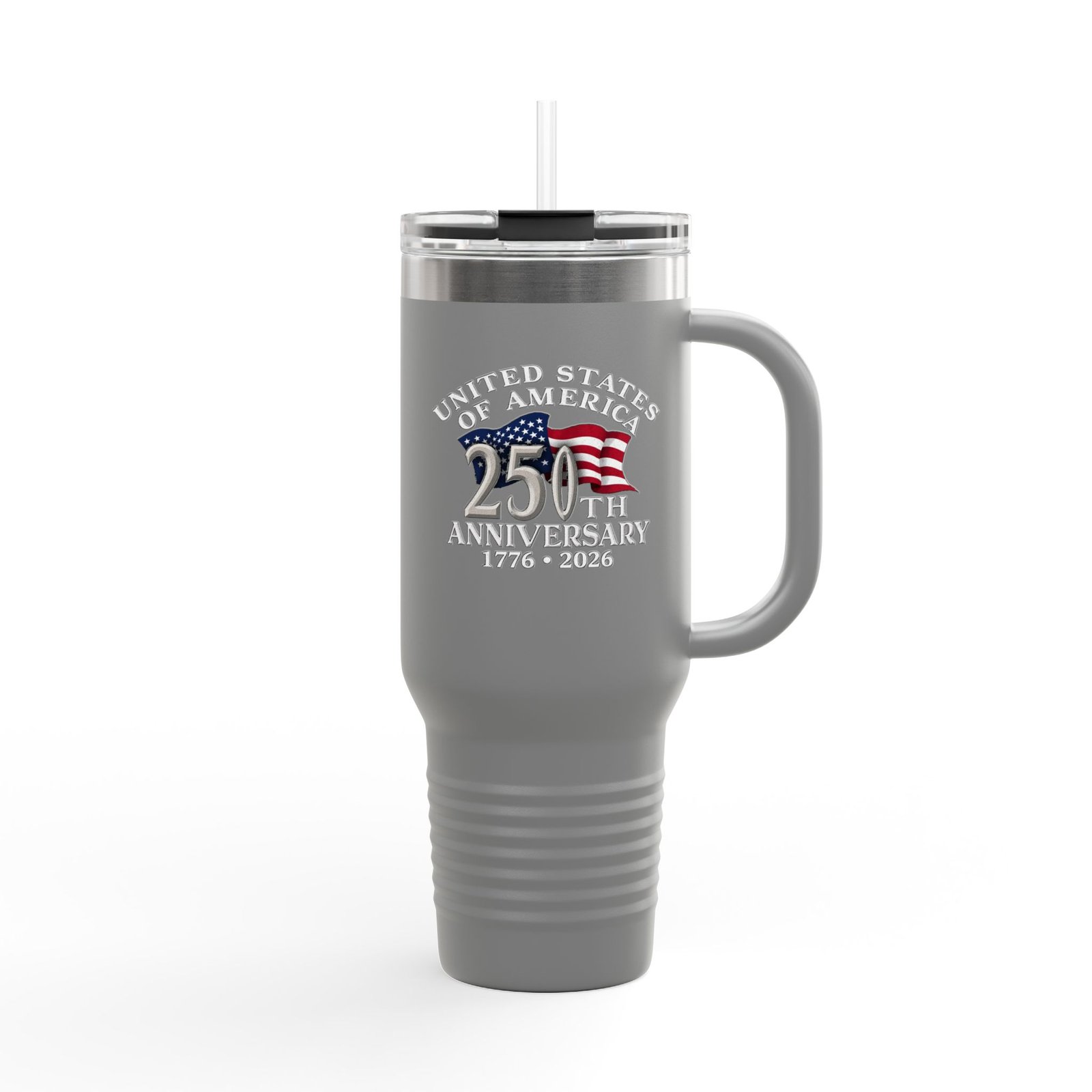 United States 250th Anniversary Flag 40oz Travel Mug - Image 10