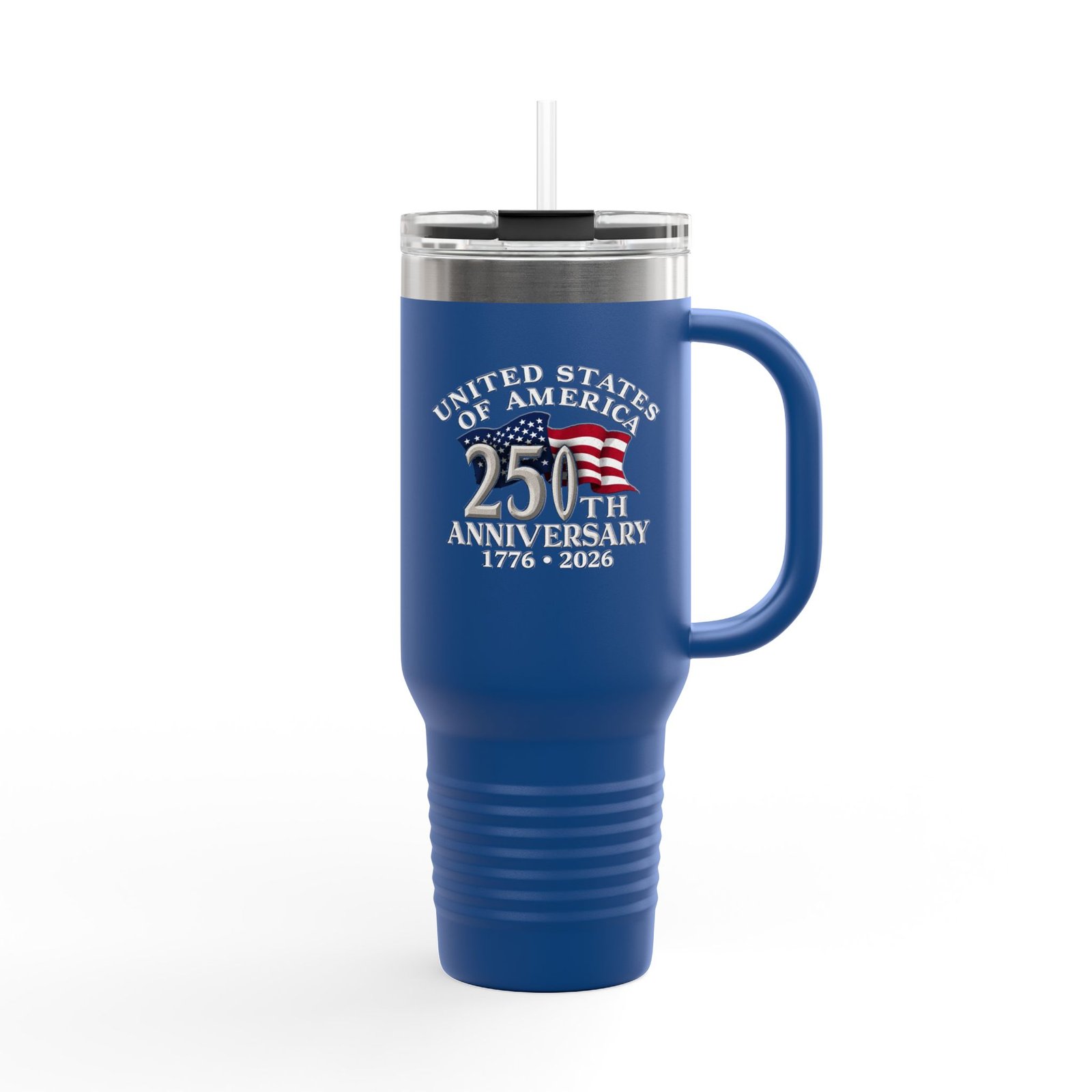 United States 250th Anniversary Flag 40oz Travel Mug - Image 13