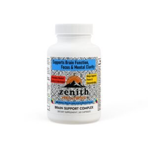 Zenith Wellness Brain Support Complex Supplement (60 Capsules)