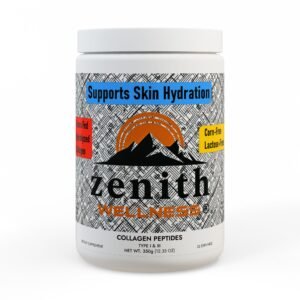 Zenith Wellness Collagen Peptides Type I & III Supplement (350g, 12.3oz)