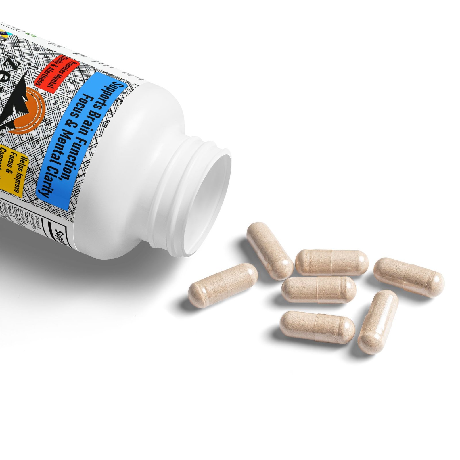 Zenith Wellness Brain Support Complex Supplement (60 Capsules) - Image 6