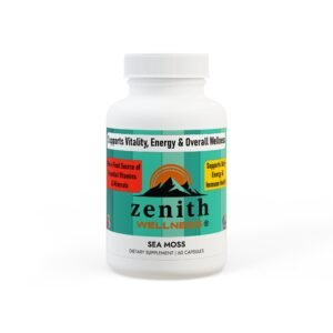 Zenith Wellness Sea Moss Supplement (60 Capsules)