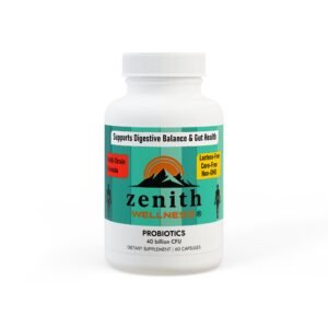 Zenith Wellness Probiotics Supplement (60 Capsules)