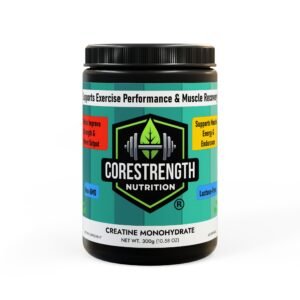 CoreStrength Creatine Monohydrate Supplement (300g, 10.58oz)