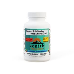 Zenith Wellness Brain Support Complex Supplement (60 Capsules)