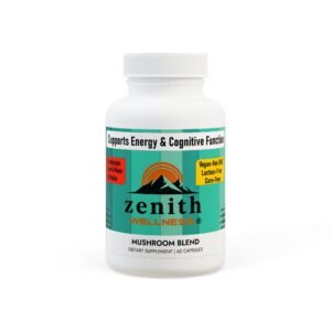 Zenith Wellness Mushroom Blend Supplement (60 Capsules)