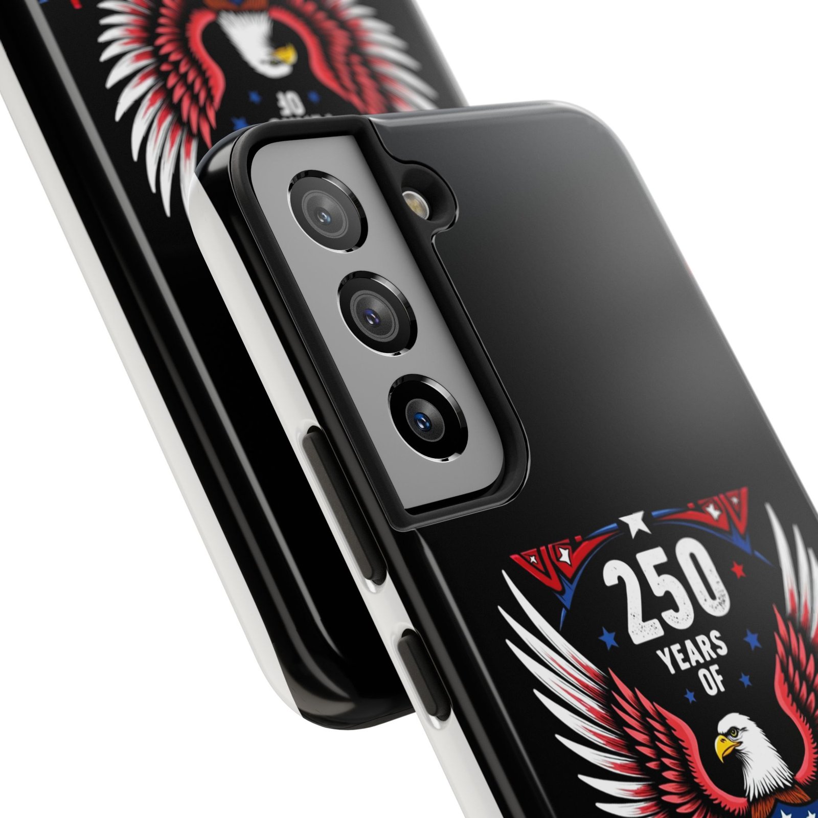 Samsung Galaxy S25-S24-S23-S22-S21_250 Years of Freedom Eagle phone case | Patriotic 1776-2026 Americana - Image 11
