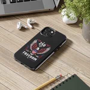 iPhone 14-15-16-17  _250 Years of Freedom Eagle phone case | 1776-2026 Patriotic American design