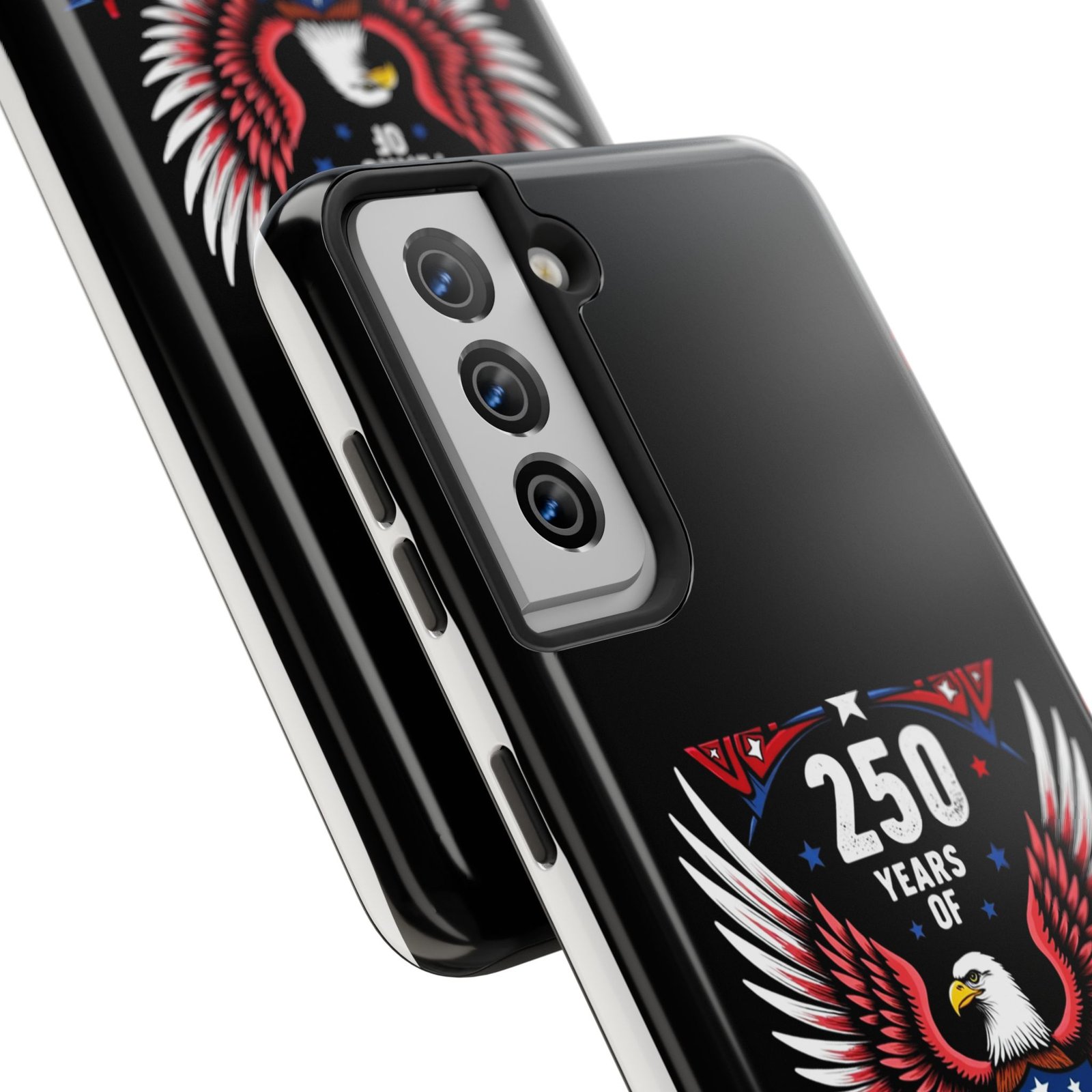 Samsung Galaxy S25-S24-S23-S22-S21_250 Years of Freedom Eagle phone case | Patriotic 1776-2026 Americana - Image 15