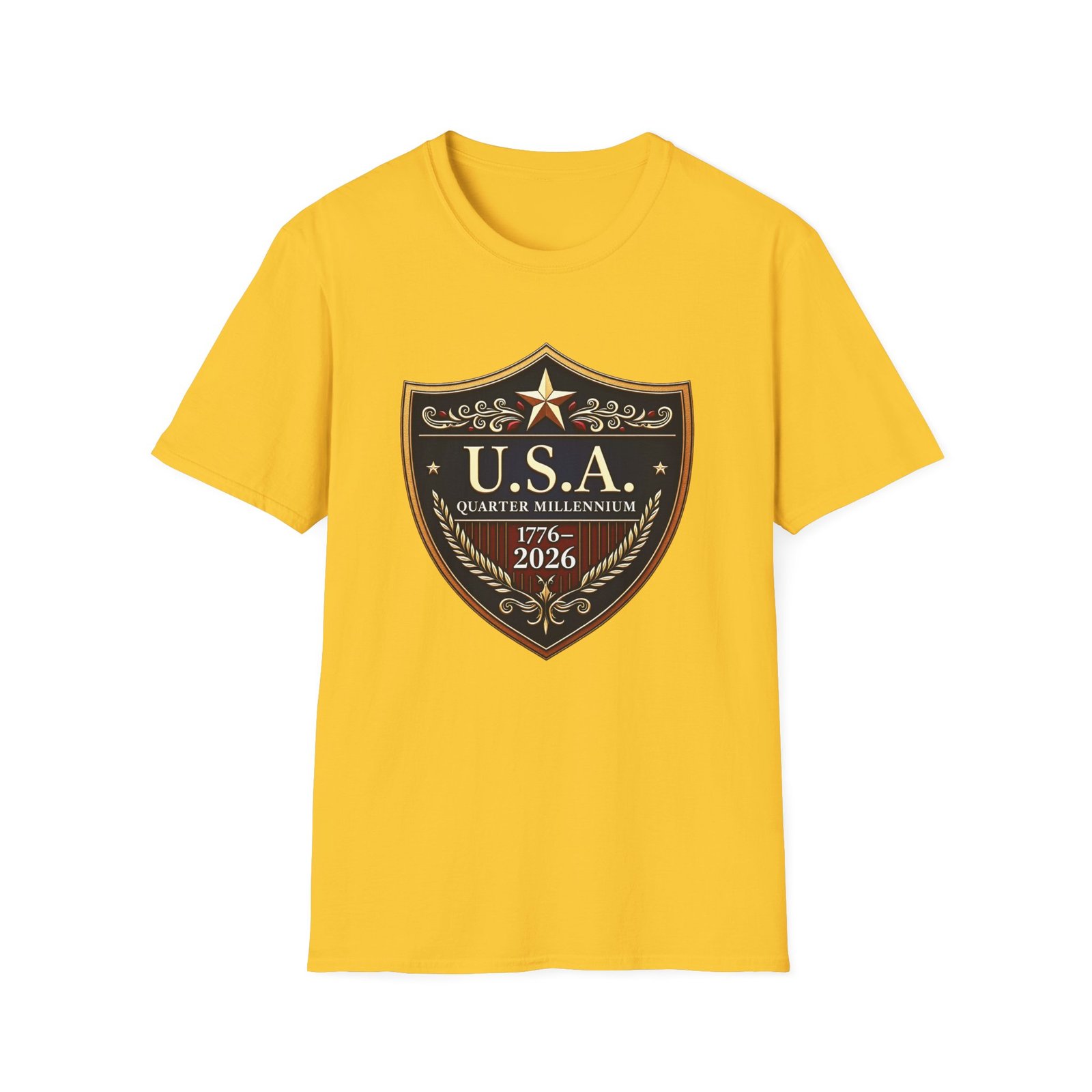 USA Shield Emblem T-Shirt _ 1776_2026 Quarter Millennium Patriotic Tee - Image 29