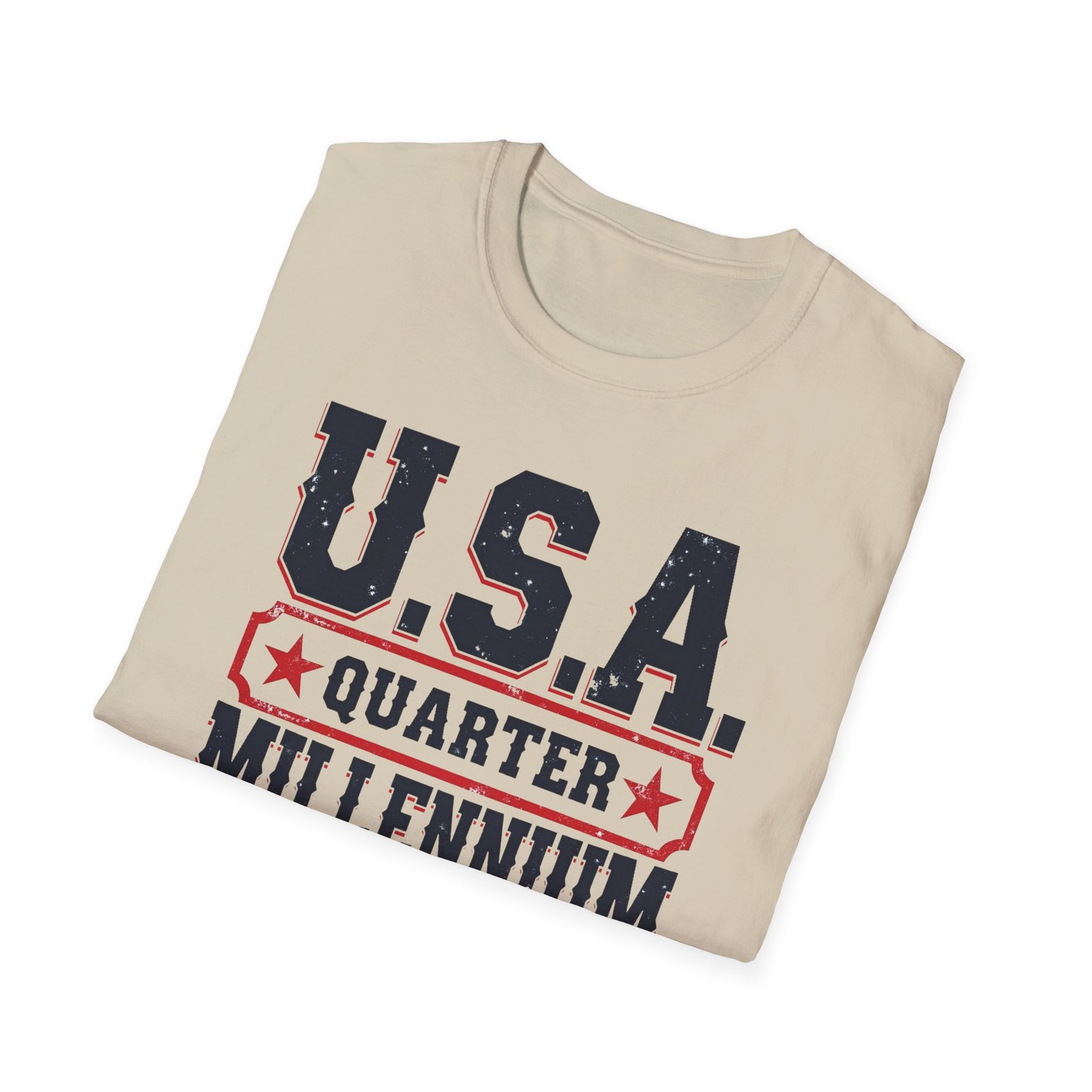 USA Quarter Millennium 2026 Patriotic T-Shirt | Quarter-themed Graphic Tee - Image 13