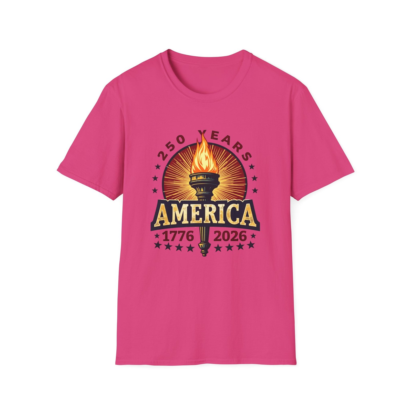 America 250 Shining Bright 1776-2026 T-Shirt | Bicentennial Celebration Tee - Image 43