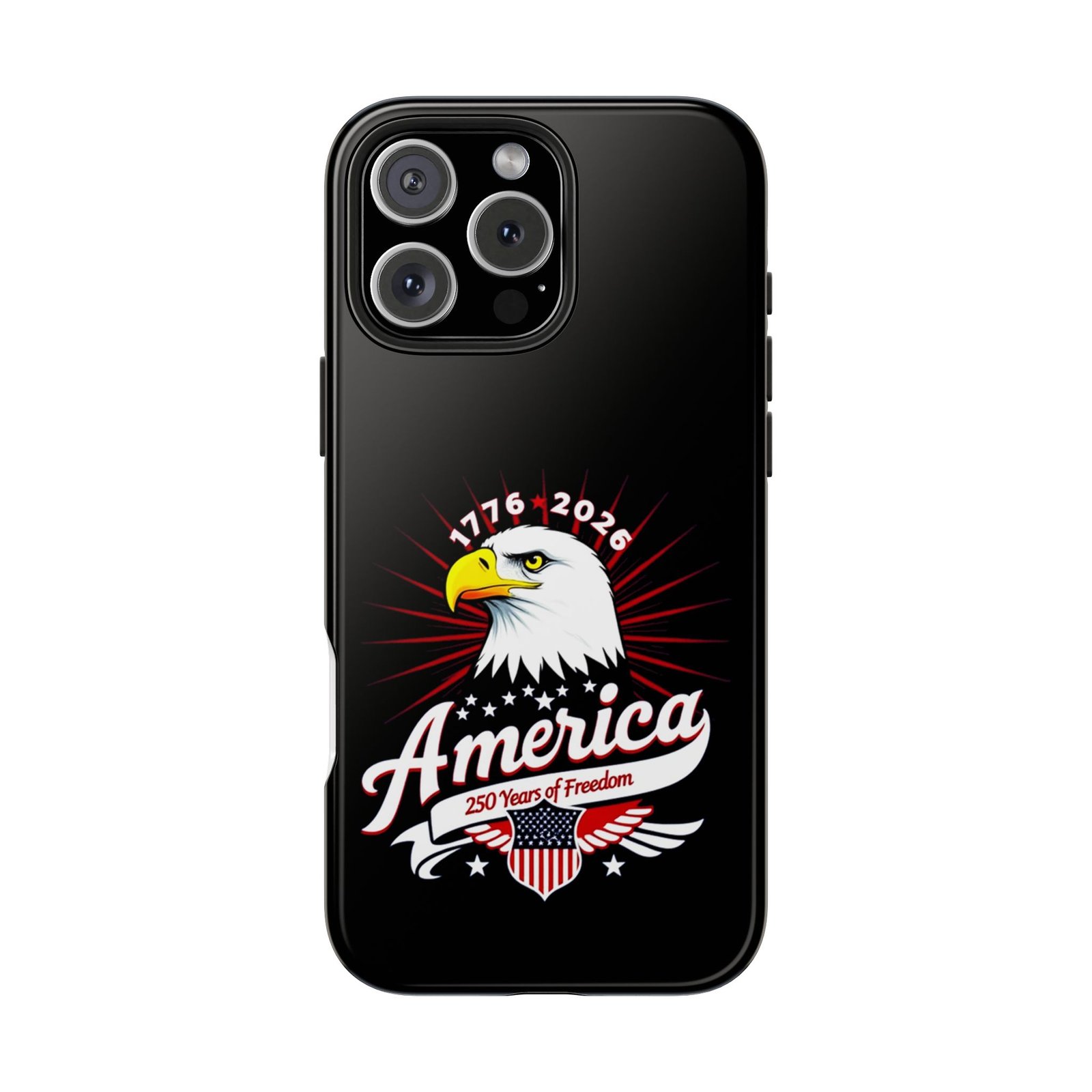 iPhone 14-15-16-17 America Eagle emblem phone case | Patriotic 250 Years of Freedom 1776-2026 - Image 13