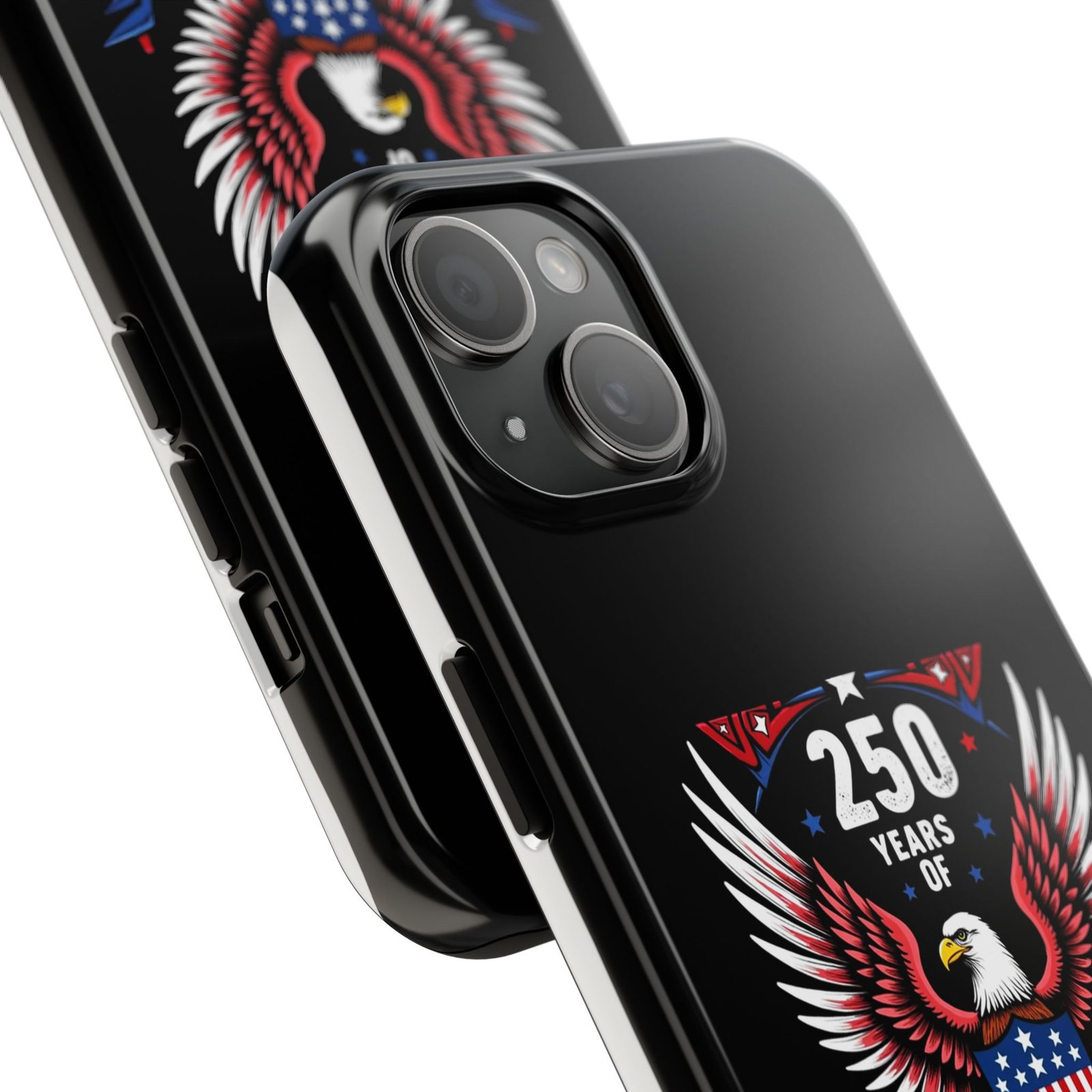 iPhone 14-15-16-17 _250 Years of Freedom Eagle phone case | 1776-2026 Patriotic American design - Image 10