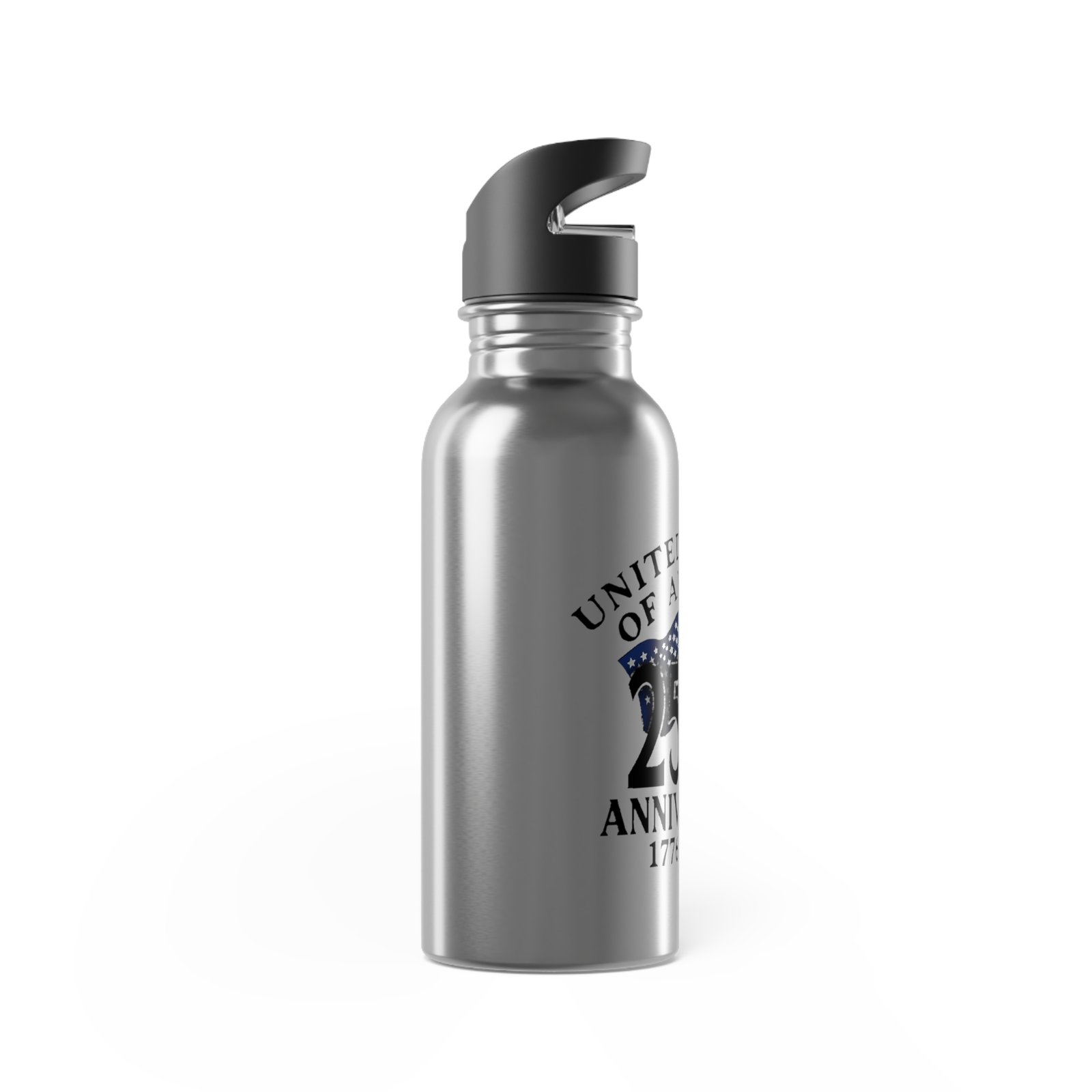 250th Anniversary USA Flag Eagle water bottle | Stainless Steel Straw Bottle - Image 4