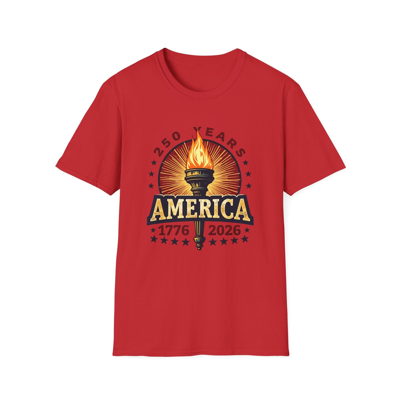America 250 Shining Bright 1776-2026 T-Shirt | Bicentennial Celebration Tee - Image 49