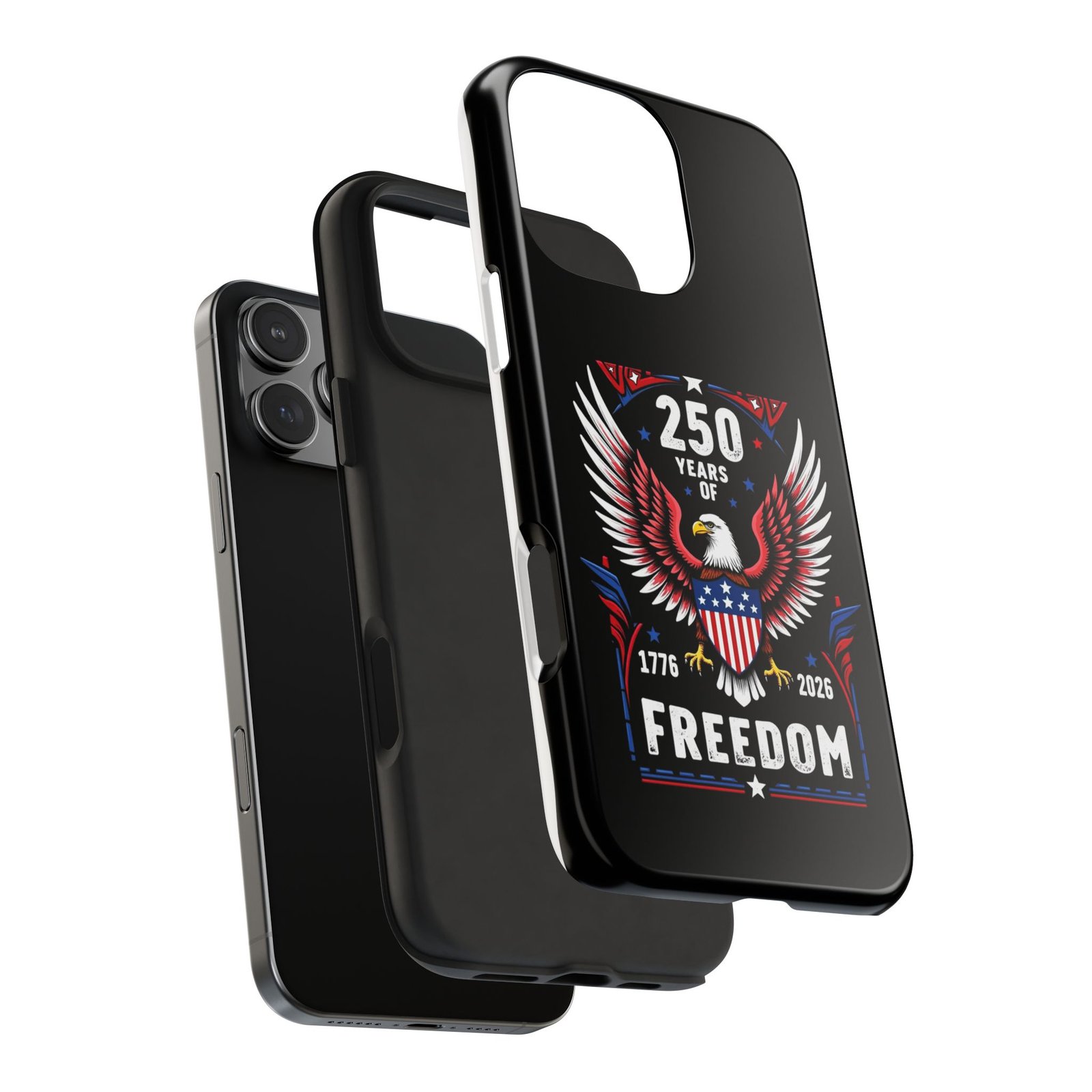 iPhone 14-15-16-17 _250 Years of Freedom Eagle phone case | 1776-2026 Patriotic American design - Image 30
